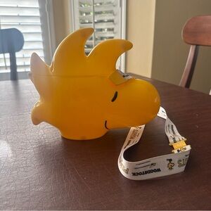 2024 Knotts berry farm Peanuts Snoopy Woodstock Refillable popcorn bucket